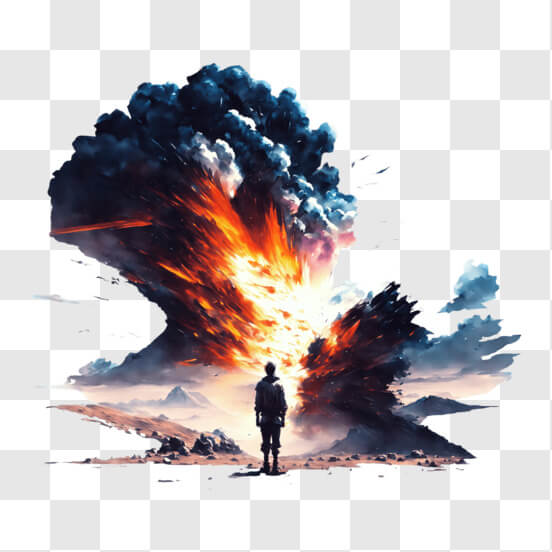 Télécharger Illustration de boule de feu d'explosion pour représenter les  événements de feu et explosifs PNG En Ligne - Creative Fabrica
