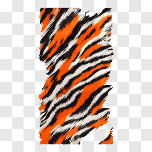 Tigermania Tiger Print Scarf <span>ASB4.07Z12<span> main image 1