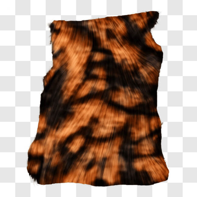 Download Orange and Black Furry Blanket PNG Online - Creative Fabrica