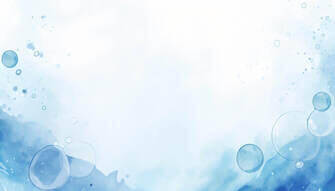 Blauer und Weißer Blasen-Aquarellhintergrund Hintergründe thumbnail