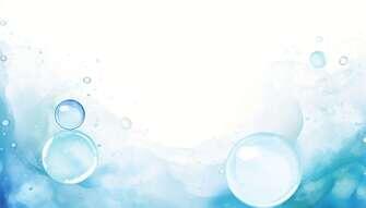 Blauer Blasen-Aquarellhintergrund Hintergründe thumbnail