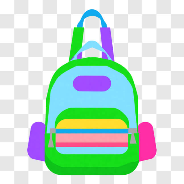 Backpack Icon Colorful Download Colorful Backpack for School Supplies and More PNGs Online ...