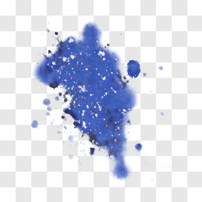 Download Blue Ink Splatter for Representing New York or Natural ...
