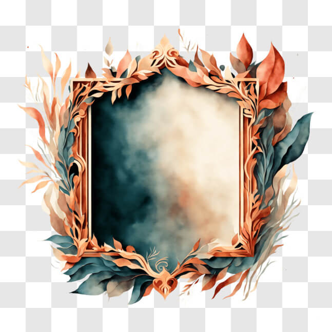 Normal Background Frame Download Natural Ornamental Frame for Home Decor PNGs Online - Creative ...