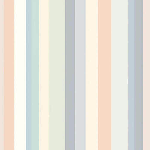 Beige, Peach, and Light Green Striped Wallpaper Beige, Peach, and Light Green Striped Wallpaper thumbnail