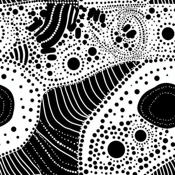 Download Black and White Abstract Pattern with Dots Patterns Online ...