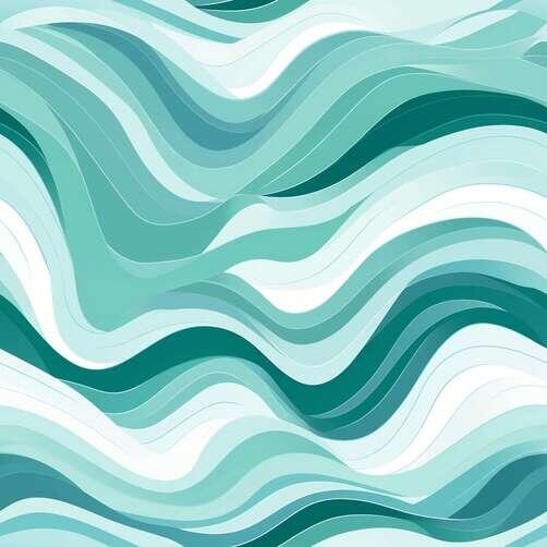 Green and White Wave Seamless Pattern Green and White Wave Seamless Pattern thumbnail