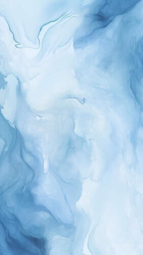 Blue and White Abstract Painting with Swirls of Liquid Blue and White Abstract Painting with Swirls of Liquid thumbnail