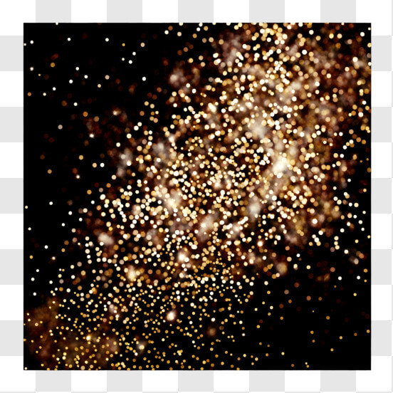Download Black Background with Gold Glitter Brush Stroke PNGs Online ...
