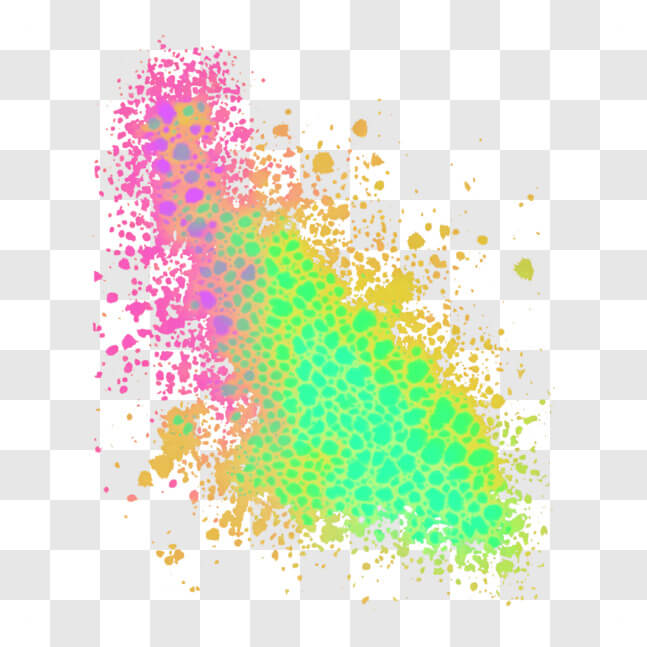 Download Colorful Floating Paint Splatter PNGs Online - Creative Fabrica