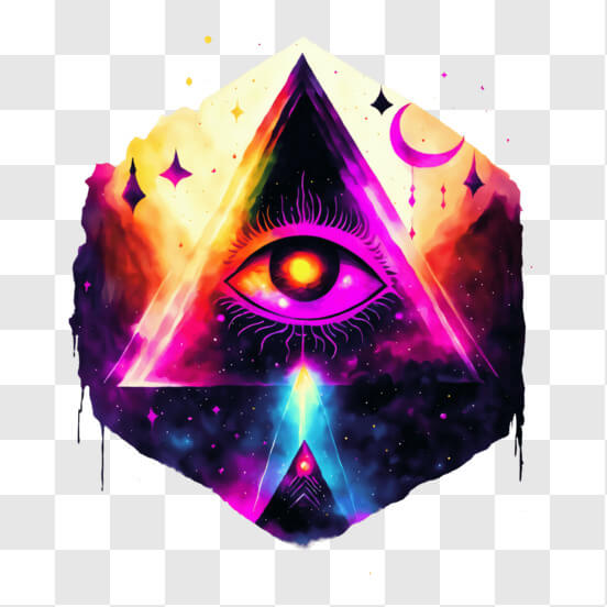 Eye Triangle PNG Transparent Images Free Download