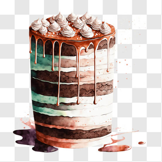 Chocolate Cake PNG Transparent Images - PNG All