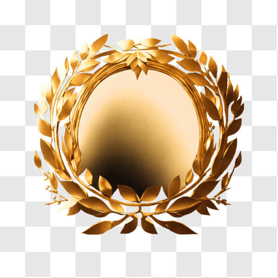 Gold Laurel Wreath PNG - Download Free & Premium Transparent Gold ...