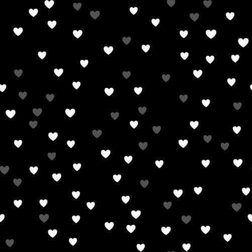 Black and White Heart Pattern Wallpaper Black and White Heart Pattern Wallpaper thumbnail