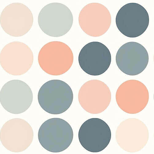 Colorful Polka Dot Circle Pattern on White Background Colorful Polka Dot Circle Pattern on White Background thumbnail