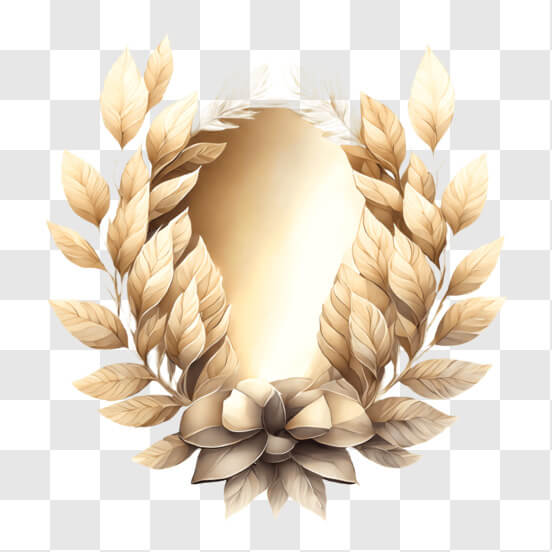 Gold Laurel Wreath PNG - Download Free & Premium Transparent Gold ...