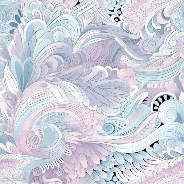 Download Colorful Abstract Swirls and Waves Pattern Patterns Online ...