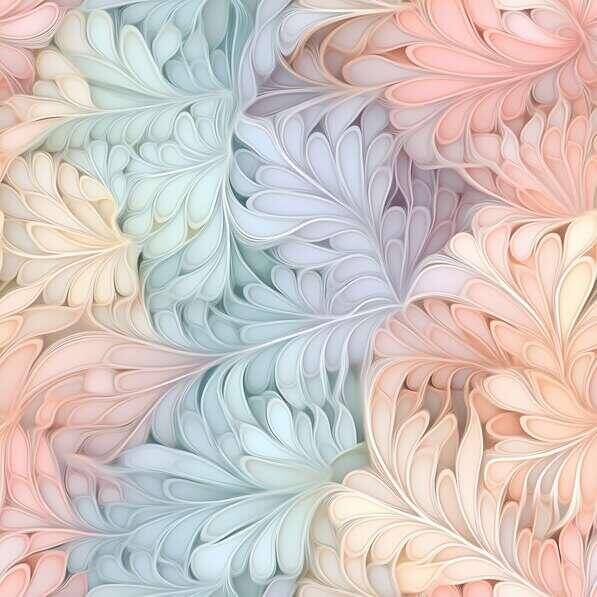 Download Colorful Abstract Floral Pattern in Pastel Shades Patterns ...