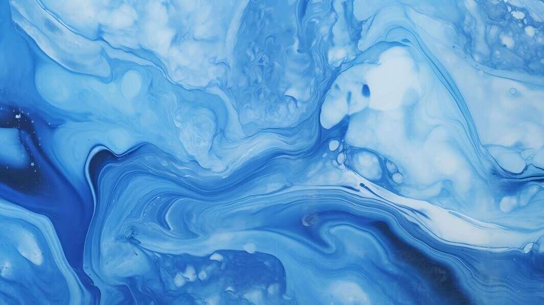 Download Abstract Blue and White Swirling Pattern with Bubbles ...