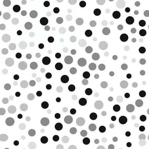 Download Multicolored Polka Dot Pattern in Black and White Patterns ...