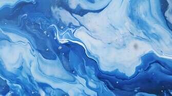 Blue and White Swirling Liquid Abstract Image Blue and White Swirling Liquid Abstract Image thumbnail