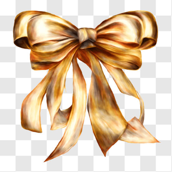 Gold Ribbon Bow PNG - Download Free & Premium Transparent Gold Ribbon ...