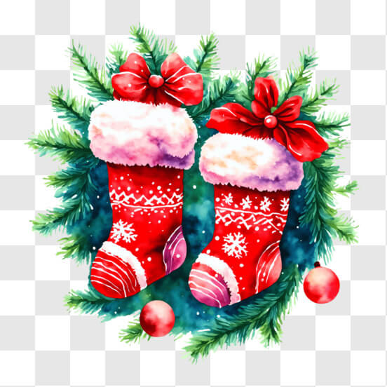 Christmas Stocking PNG - Download Free & Premium Transparent