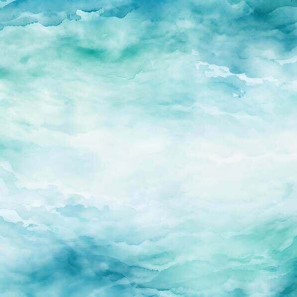 Download Abstract Watercolor Painting of Blue Sky with White Clouds ...
