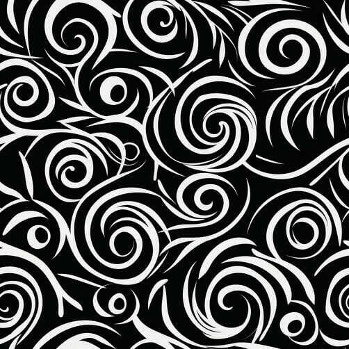 Download Black and White Swirl Seamless Pattern Patterns Online ...