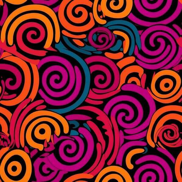 Download Colorful Abstract Pattern with Swirls for Home and Office ...