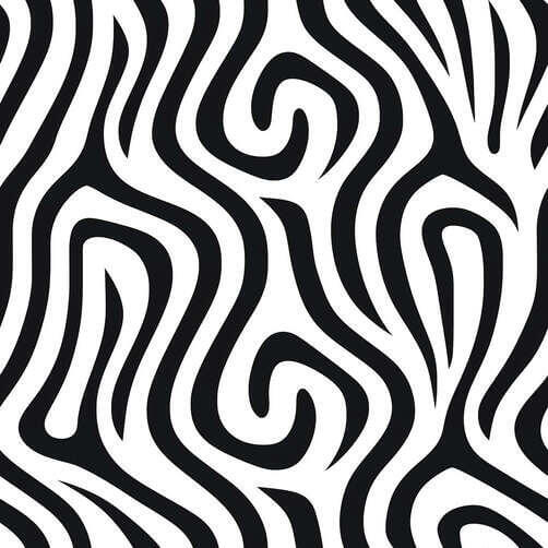 Black and White Zebra Print Seamless Pattern Black and White Zebra Print Seamless Pattern thumbnail