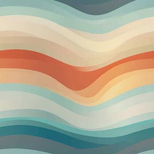 Colorful Abstract Wave Pattern in Blue, Orange, and Yellow Colorful Abstract Wave Pattern in Blue, Orange, and Yellow thumbnail