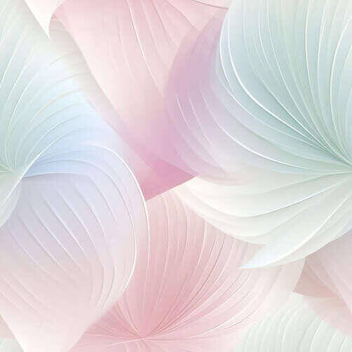 Seamless Floral Leaves Pattern in Pink, Blue, and White Seamless Floral Leaves Pattern in Pink, Blue, and White thumbnail