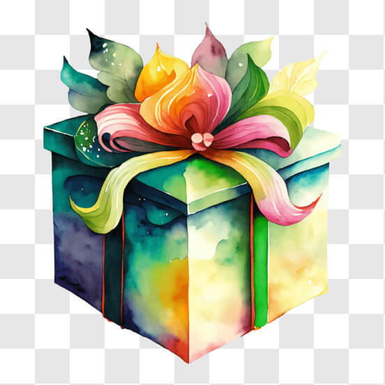 Colorful Gift Transparent background 15100071 PNG