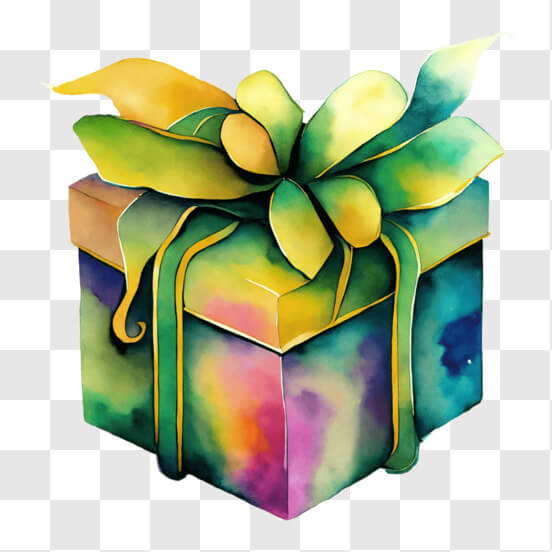 Colorful Gift Transparent background 15100071 PNG