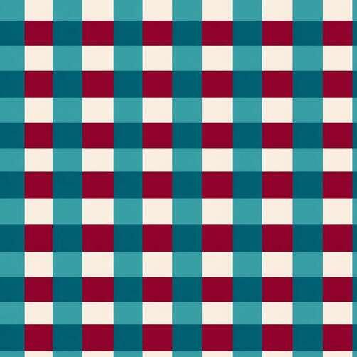 Vintage Inspired Red, Blue, and White Checkered Pattern Fabric Vintage Inspired Red, Blue, and White Checkered Pattern Fabric thumbnail