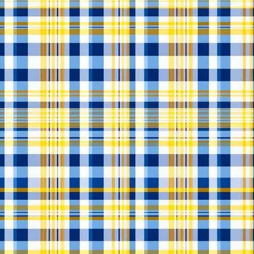 Vibrant Blue and Yellow Plaid Pattern Vibrant Blue and Yellow Plaid Pattern thumbnail