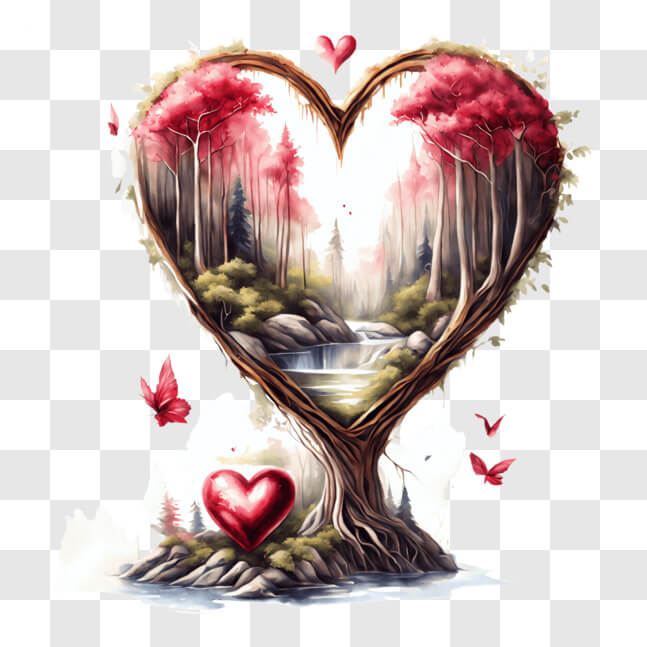 Baker Ross - 2 Arbres En Bois Coeurs 22x18 Cm à Peindre Pour Saint-Valentin - Loisir Créatif Enfant