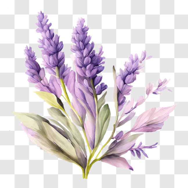 Download Lavender Flowers - Decorative and Medicinal Purposes PNG ...