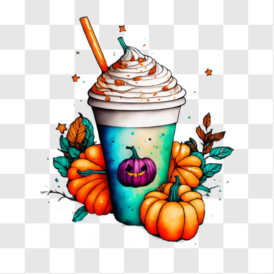 Pumpkin Spice Latte PNG - Download Free & Premium Transparent Pumpkin ...