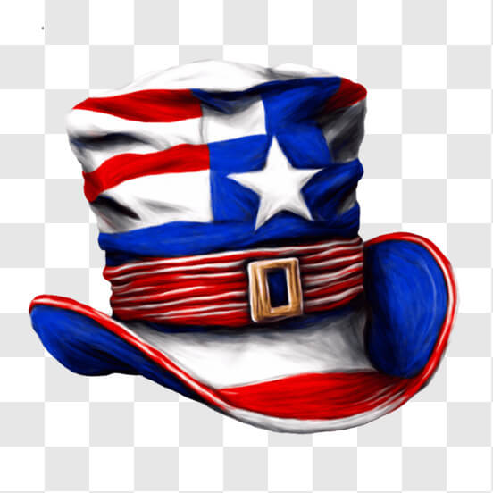 Download Patriotic American Flag Top Hat for 4th of July Celebrations ...
