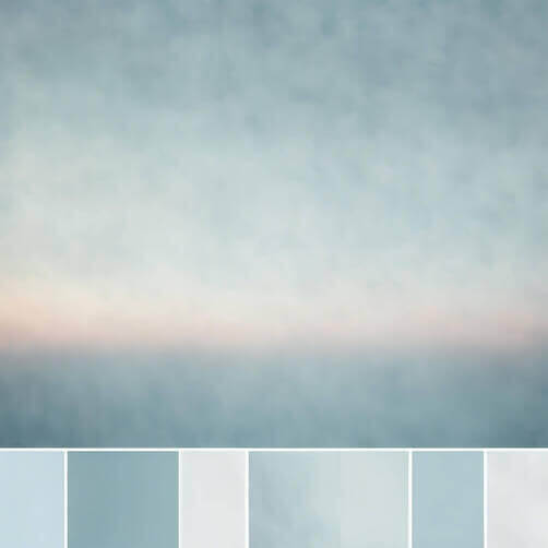 Abstrakte Farbpalette aus blauen, grauen und weißen Quadraten Hintergründe thumbnail