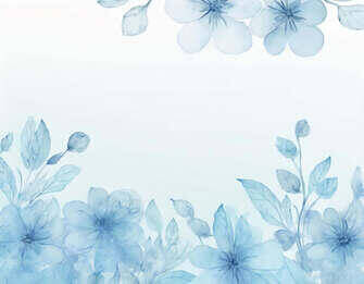 Blauer Blumen-Aquarell-Hintergrund Hintergründe thumbnail