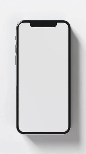 Download White Smartphone with Blank Screen Mockups Online - Creative ...