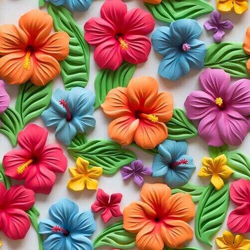 Colorful Plastic Flower Arrangement Colorful Plastic Flower Arrangement thumbnail