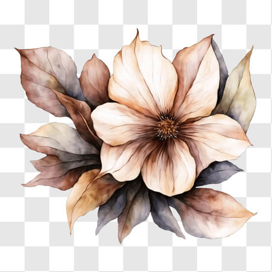 Brown Flower PNG - Download Free & Premium Transparent Brown Flower PNG ...