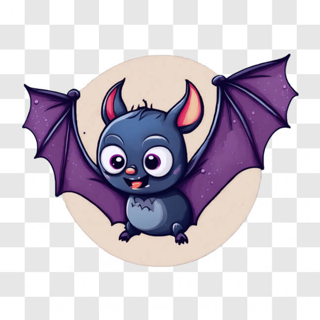 Download Happy and Playful Cartoon Bat in Flight Cartoons Online ...