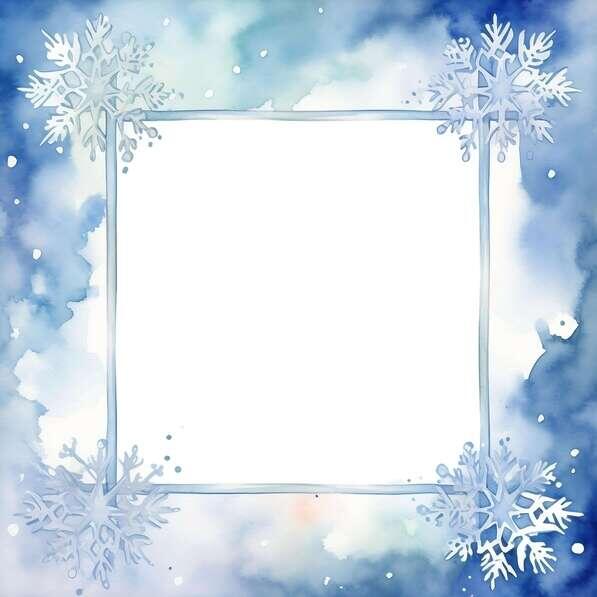 Download Blue And White Snowflake Background For Any Occasion 