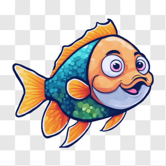 Fish Cartoon Images - Free Download on Creative Fabrica