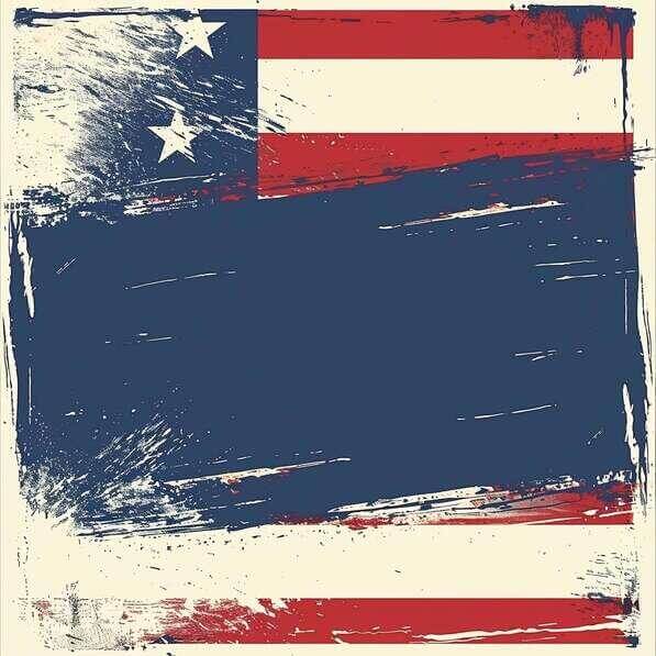 Download American Flag Grunge Background with Brush Strokes Backgrounds ...